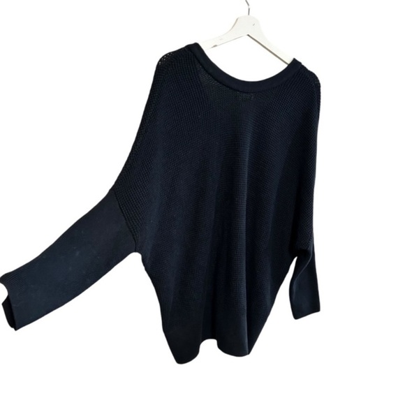 Vetta convertible capsule S The Waffle V-Neck Oversized Sweater cardigan organic - Picture 4 of 11